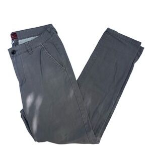 West Ace Men's Stretch Flex Chino Gray Trouser Size 32/30